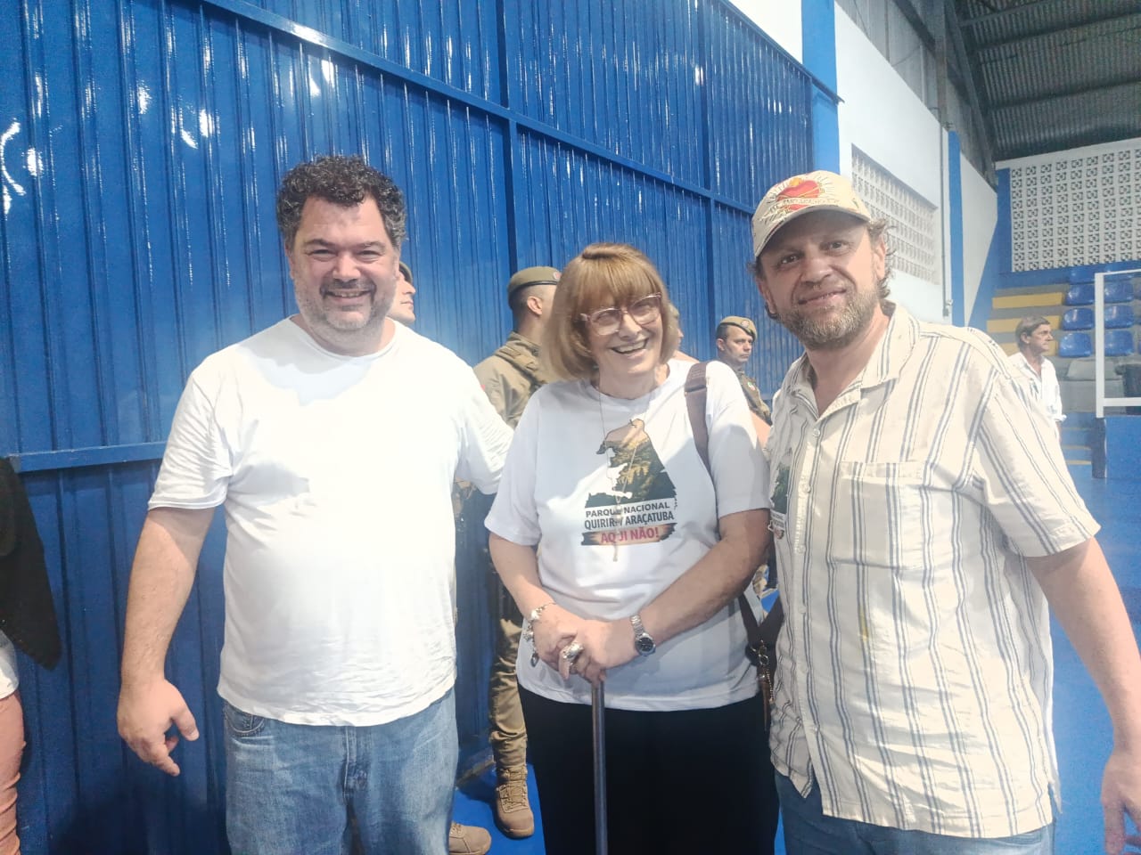 Registro de encontro com participantes da mobilização sobre o Quiriri